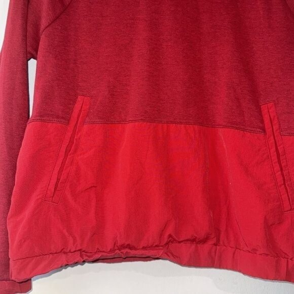 Under Armour Red Hooded Sweatshirt S Loose Fit - Picture 6 of 12